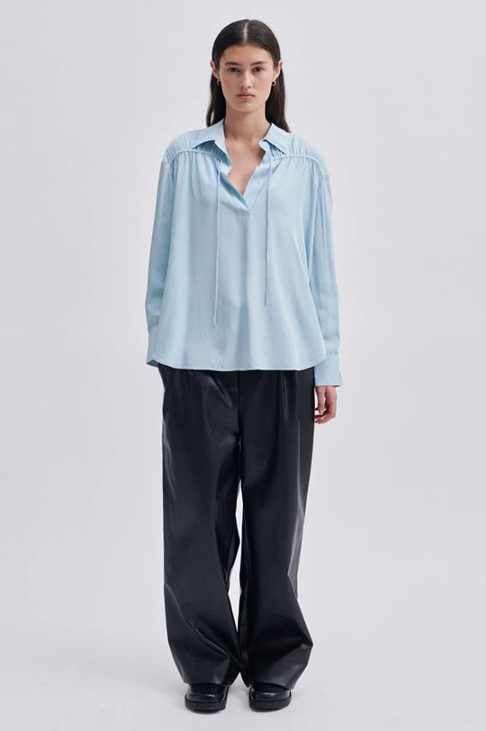 Second Female Cibelle tunique Blouse Starlight Blue