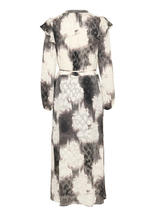 InWear CielleIW Long Dress Neutral Illuminating Florals