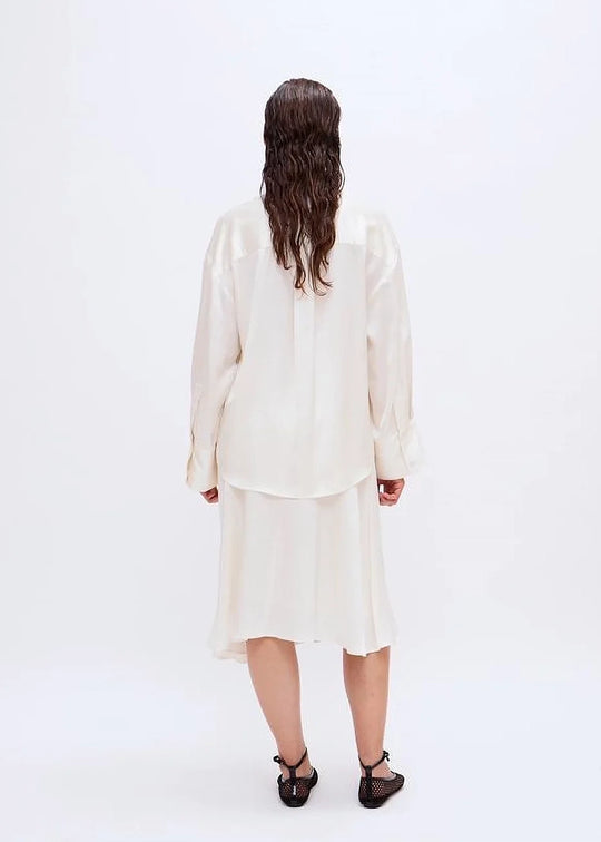 2NDDAY Clarose Silky Viscose Shirt Tofu