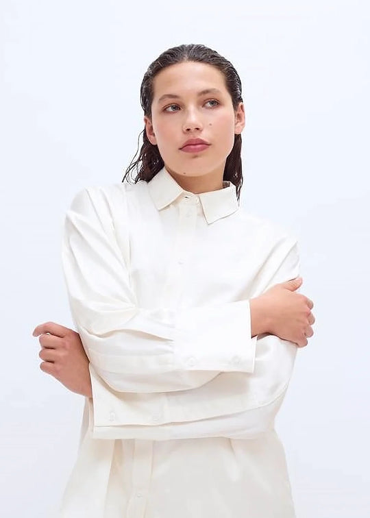 2NDDAY Clarose Silky Viscose Shirt Tofu