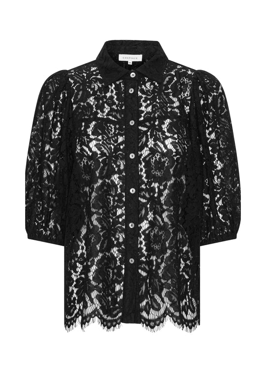 Continue Alicia lace blouse black