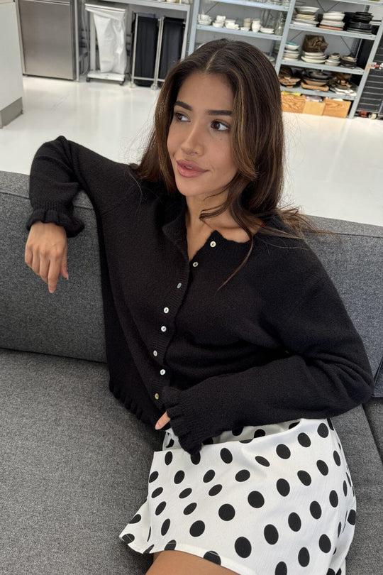 Continue Sisse Knit cardigan black