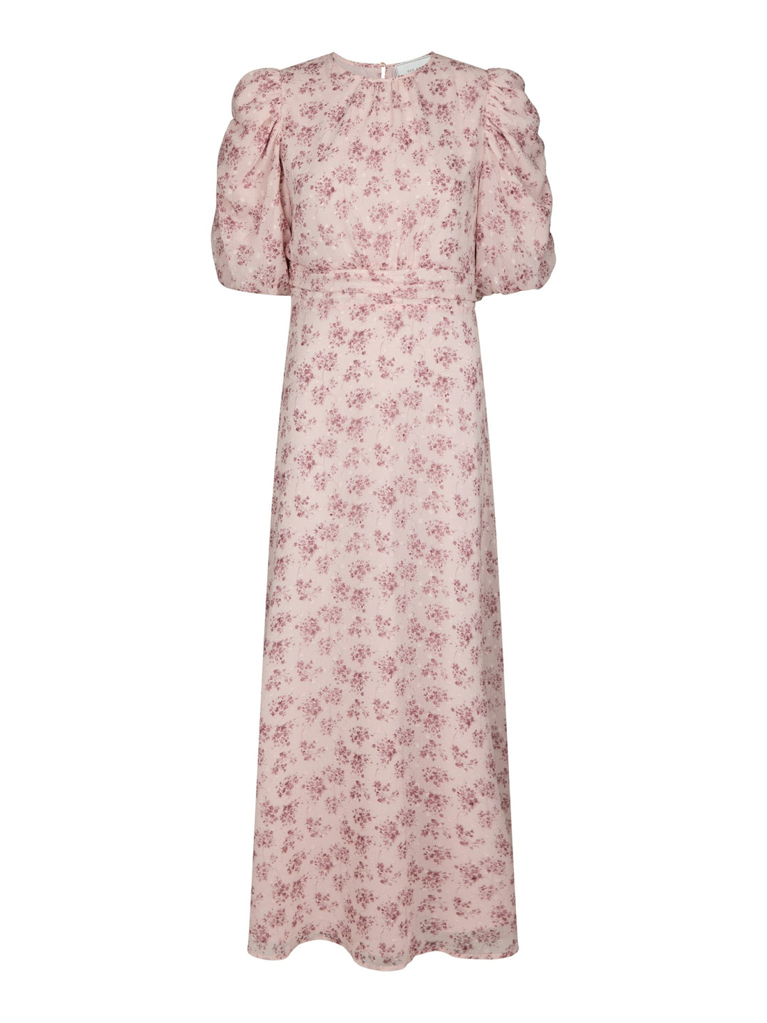 Neo Noir Kikka Chiffon Flower Dress Rose