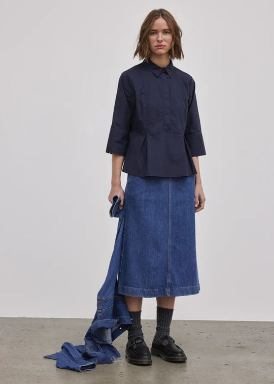 Esmé Studios ESNicole Denim Skirt 183 Blue denim