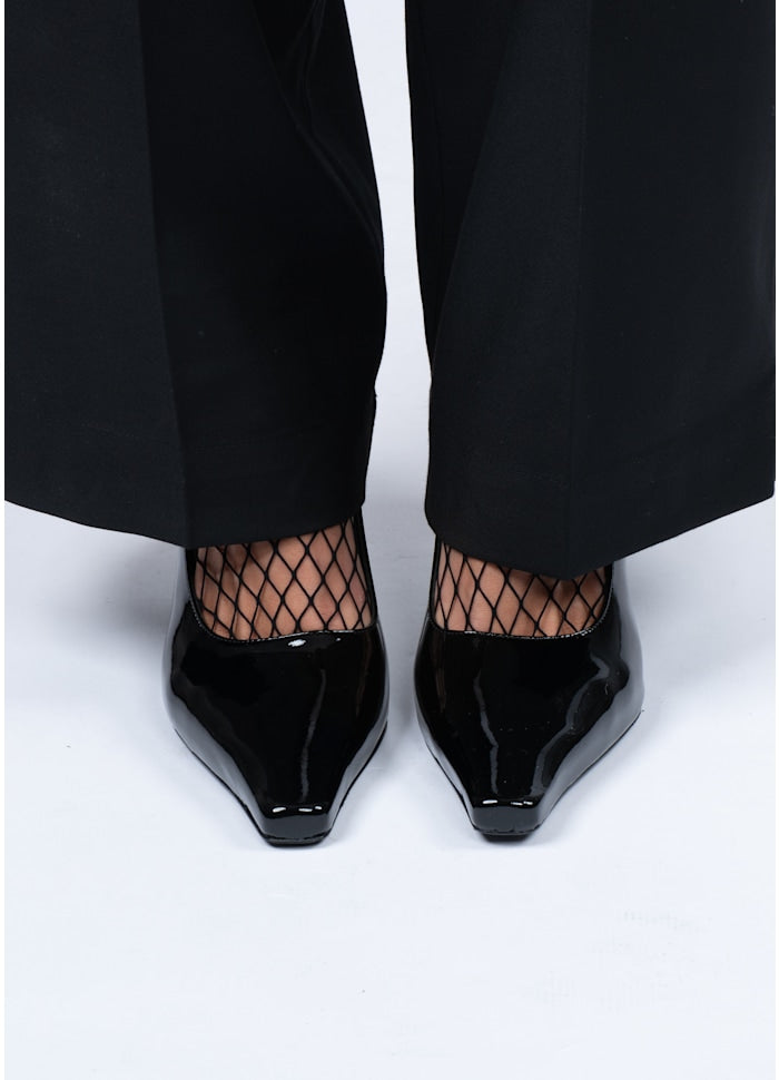 Sui Ava Fishnet Socks Black/Big Net