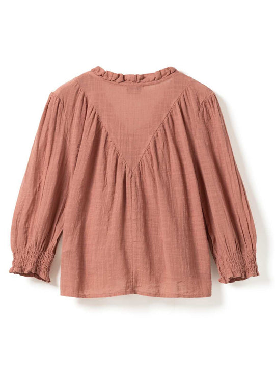 Noella N-Marin Blouse Red Clay