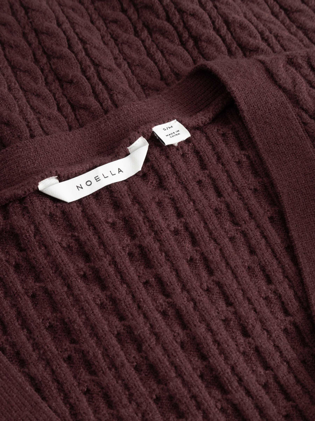 Noella N-Lenyx Knit Cardigan Winetasting