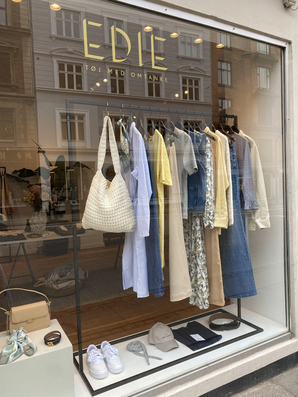 Butiksvindue hos EDIE