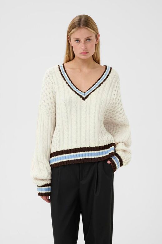 Gestuz GZtaiba pullover Egret