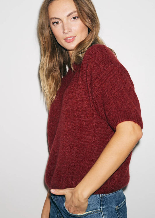 Noella Mimi Knit Jumper Wine