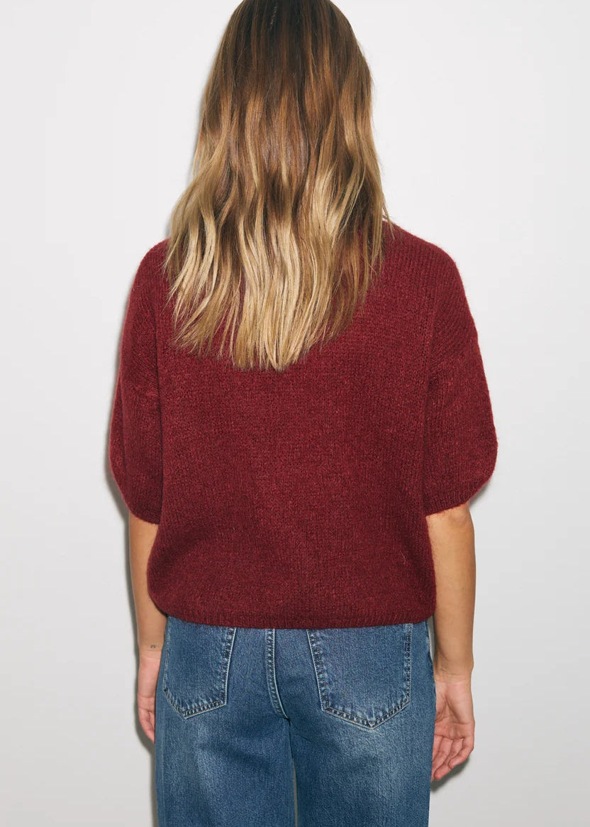 Noella Mimi Knit Jumper Wine