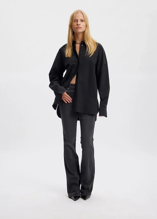 Gestuz Emilindagz hw blossade jeans noos tvättade grå