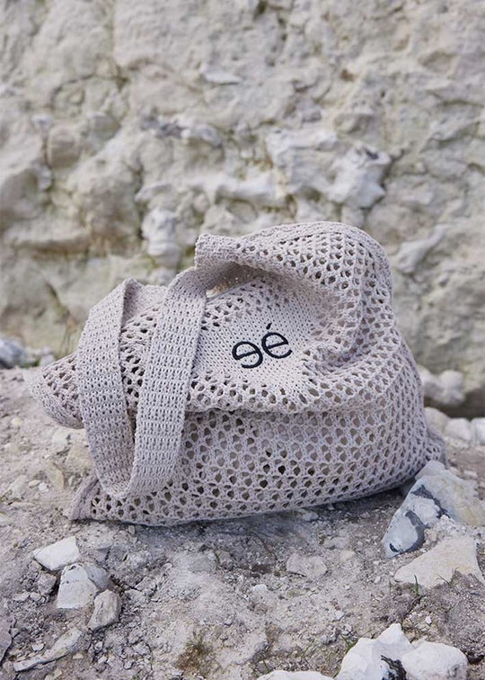 Esmé Studios ESLily Knit Bag Pure Cashmere