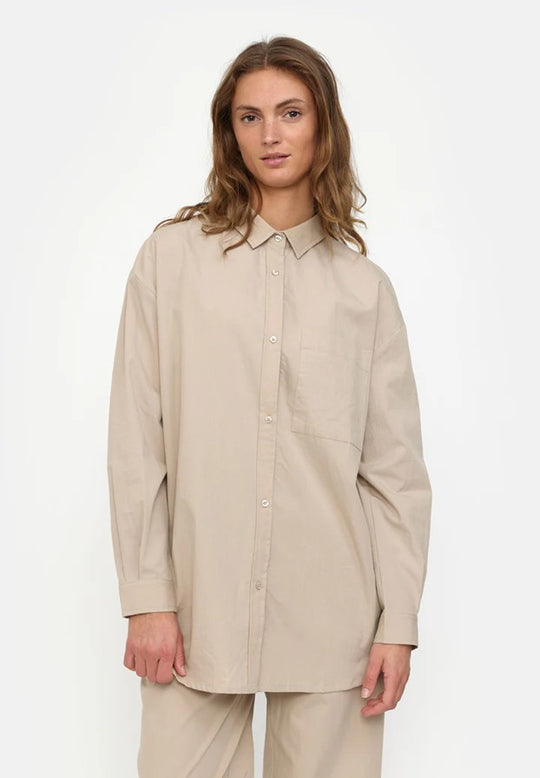 Esmé Studios ESRuby LS Shirt GOTS  Chateau Gray