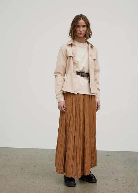 Esmé Studios ESTova Maxi Skirt GRS Chipmunk