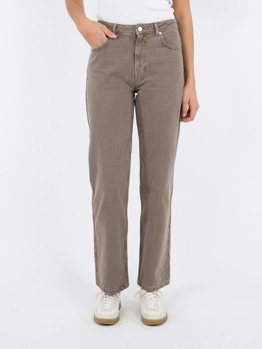 Neo Noir Simona D Pants Dusty Brown
