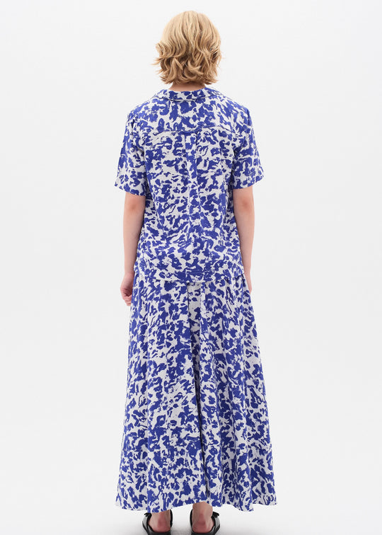 InWear FayeIW Shirt Artistic Shadow Blue