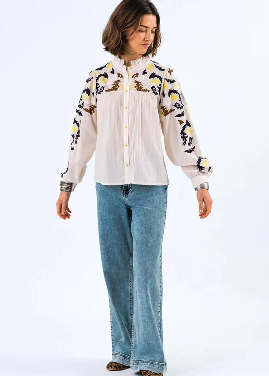 Lollys Laundry FengaLL Shirt LS White