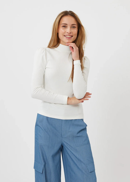 Moves Fienna Long Sleeved T-Shirt Ivory