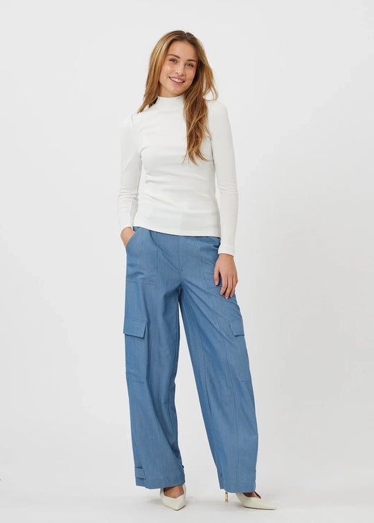 Moves Fienna Long Sleeved T-Shirt Ivory