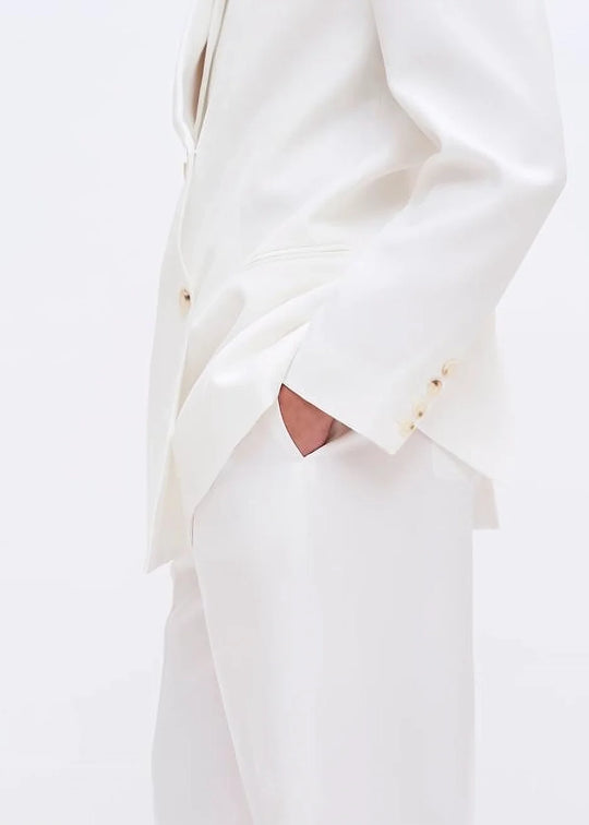 2NDDAY Celeste Fine Tailoring Pants Brilliant White
