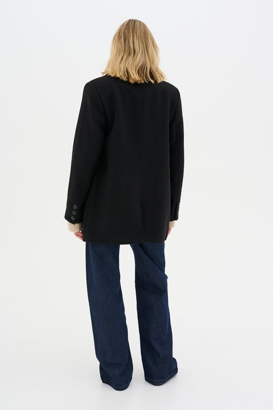 My Essential Wardrobe Frannie short coat black