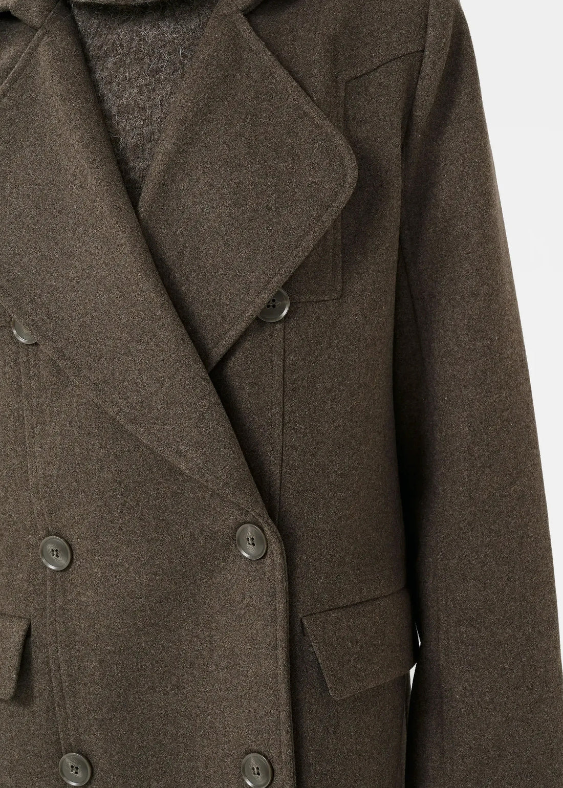 Gestuz GZzinka long coat Dark Mole