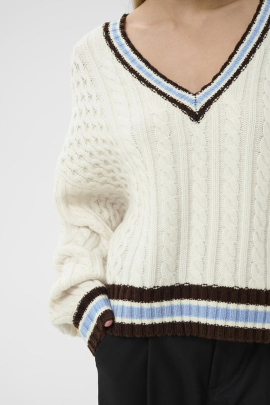 Gestuz GZtaiba pullover Egret