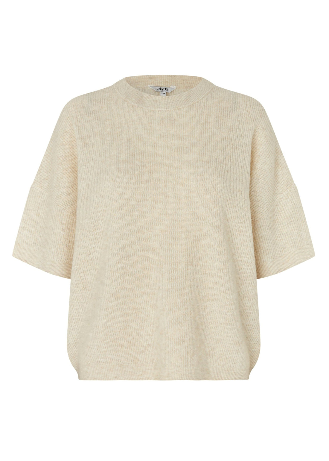MbyM Hanae Gillian SS-M knit sugar melange
