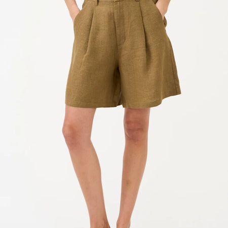 Pieszak PD-Fie Glam Shorts Lead Brown