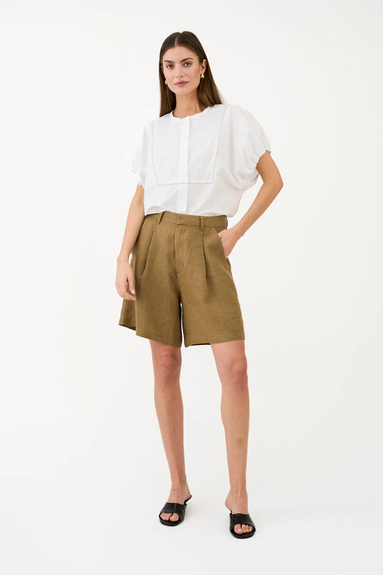 Pieszak PD-Fie Glam Shorts Lead Brown