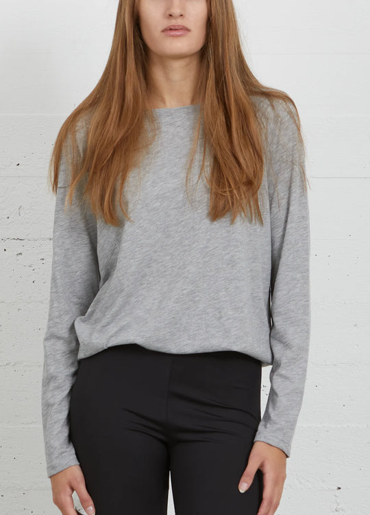 T-shirt à manches longues CC Heart Melange gris clair