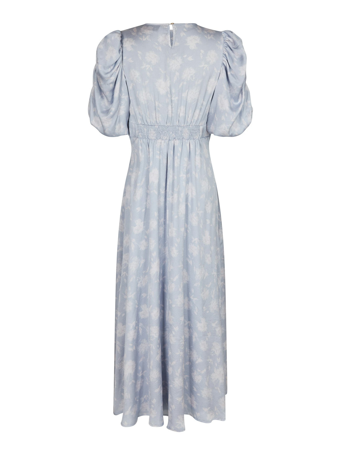 Neo Noir Kikka Faded Flower Dress Light Blue