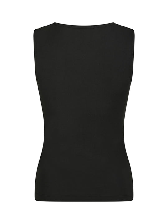 Neo Noir Ditty Jersey Top Black
