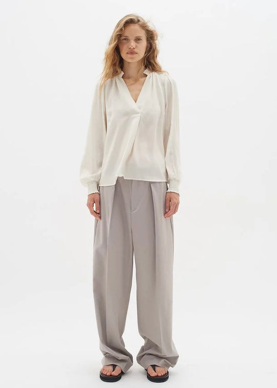 Blouse Huxieiw en inwear Whisper White