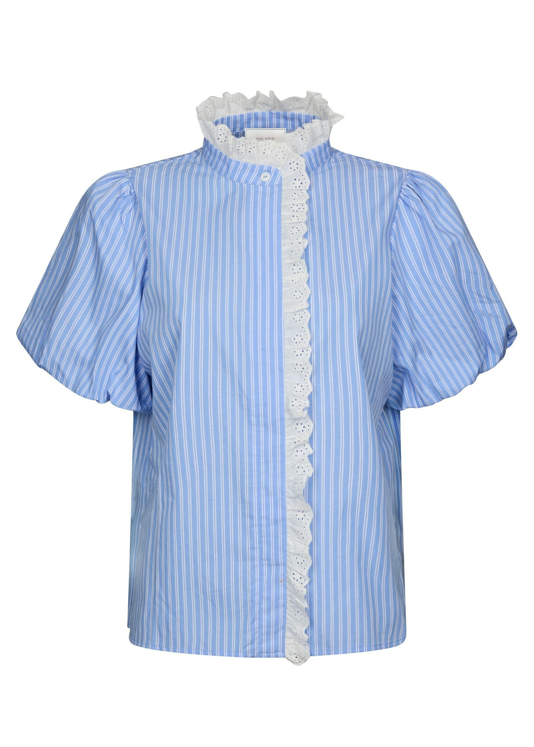 Neo Noir Ulia Stripe Blouse Blue Stripe