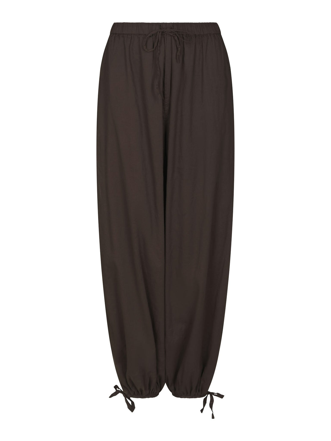 Neo Noir Elyse S Voile Balloon Pants Dark Brown