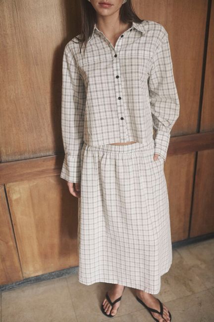 Karen by Simonsen KBAlexandra Skjorte Alexandra Check