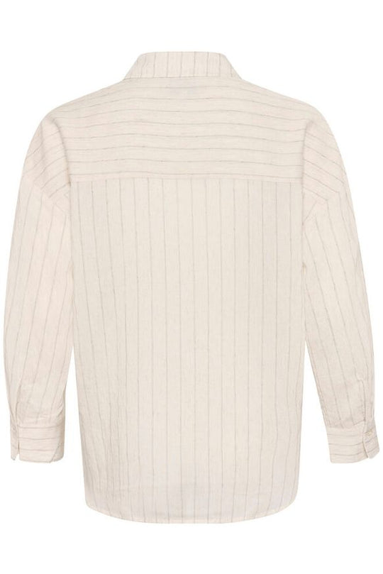 My Essential Wardrobe LimaMW Shirt Oatmeal Melange