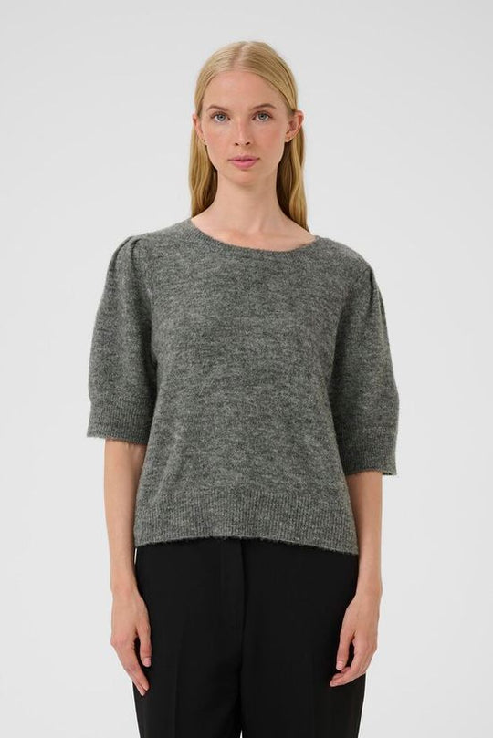 Karen by Simonsen KBNoabelle Plain Pullover Opal Gray Melange