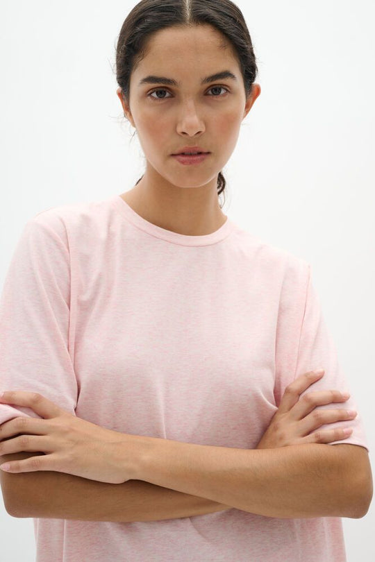 Inwear UtaIW Base Boxy mel Pale Pink Melange