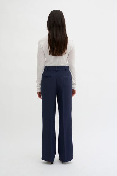 My Essential Wardrobe 29 The Tailored Pant dark blue