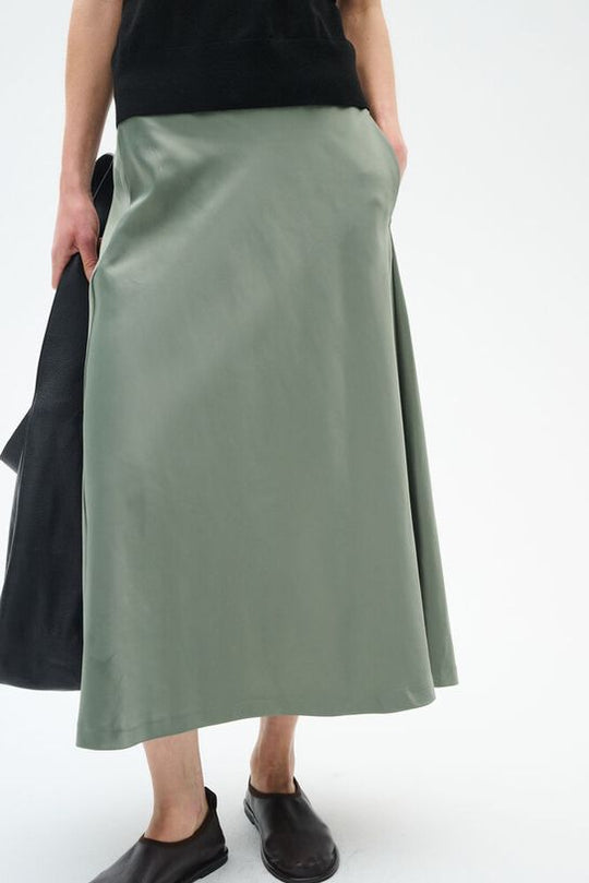 InWear ZilkyIW Skirt Agave Green