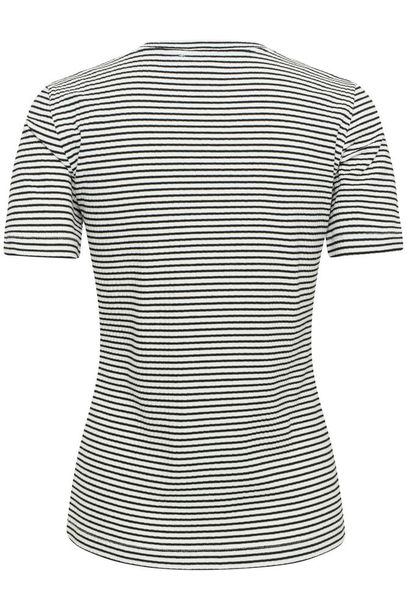 Soaked SLCalva Tee black white stripe
