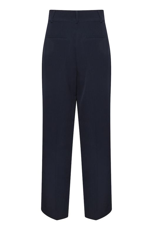 My Essential Wardrobe 28 The Tailored High Pant Baritone Blue
