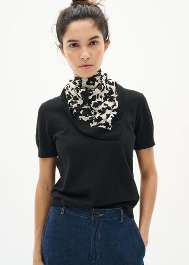 InWear FarleyIW Scarf Artistic Shadow Black