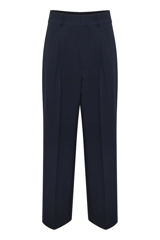 My Essential Wardrobe 28 The Tailored High Pant Baritone Blue
