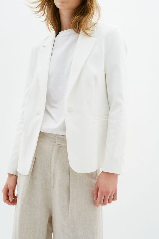 Inwear ZellaIW Classic Short Blazer Whisper White