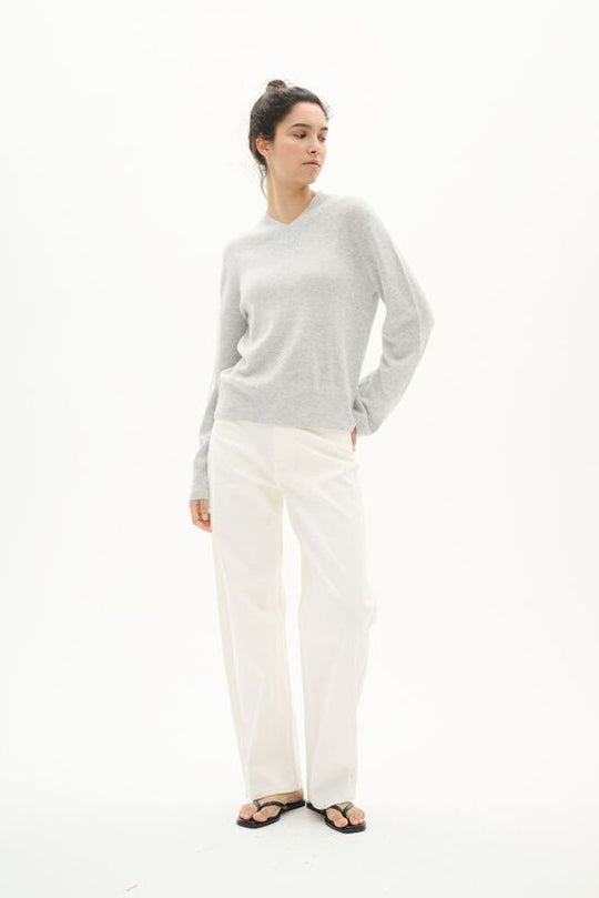 InWear SiljeIW V-Pullover Light Grey