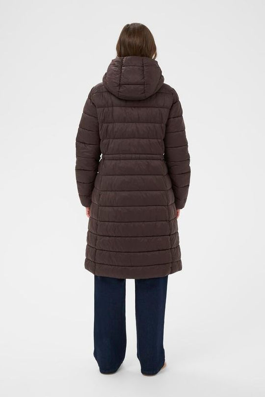 Part Two LaineyPW puffercoat Mole (brun)